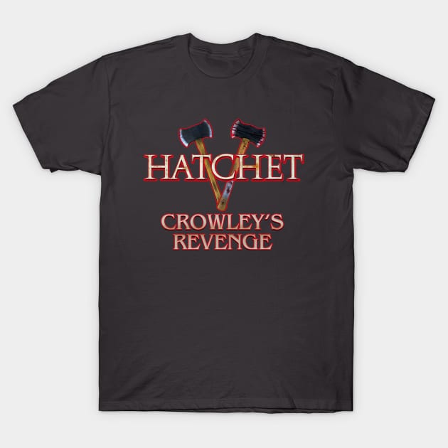 Hatchet V Fake Logo T-Shirt by TheHorrorShowChannel